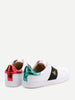 Contrast Insect Pattern Lace Up Sneakers