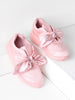 Bow Tie Design Satin Sneakers