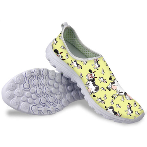 Cow Print Summer Running Sneaker