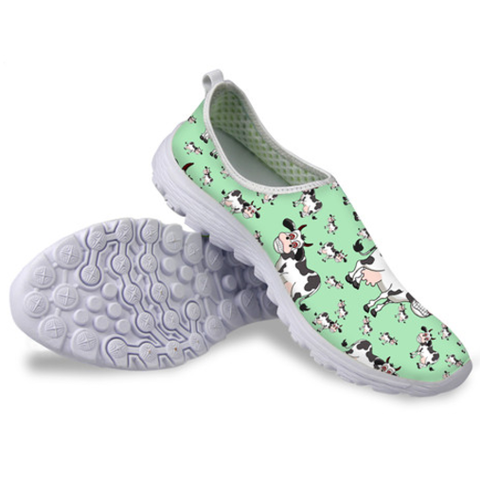 Cow Print Summer Running Sneaker