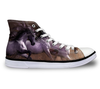 High Top Casual Horse Printing Shoe